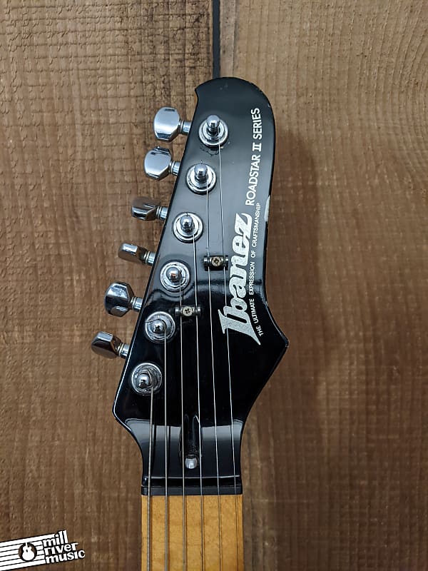 Ibanez Roadstar II Vintage MIJ Electric Guitar Black 1984