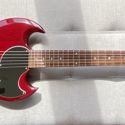 Gibson  SG Jr. '61 Reissue  1991 Cherry Finish W/Bigsby B-3 and Towner Down-Bar image 1