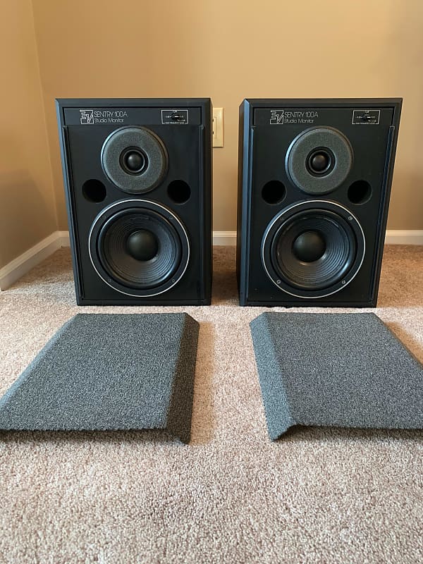 ElectroVoice Sentry 100A (Pair) Black/Grey Reverb
