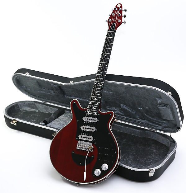 Brian May Red Special Cherry Red Brian May Hard Case
