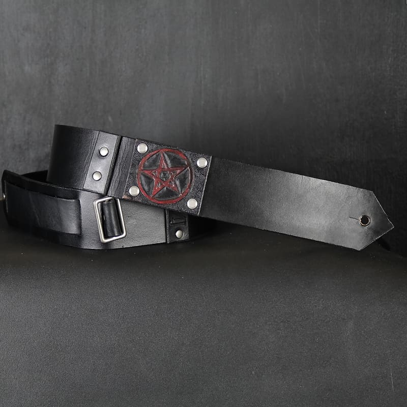 Satanic on sale guitar strap