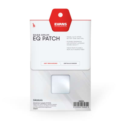 Evans EQ Patch EQPAF1 BassDrum Patch for Sinlge Pedals - Accessory for Drumhead Bild 3