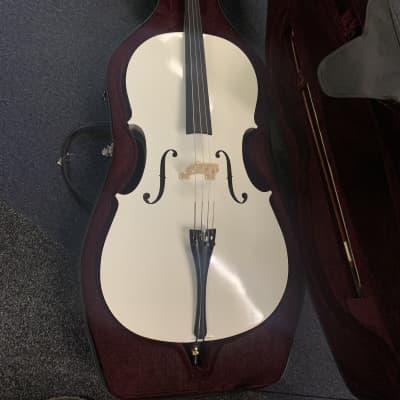 Gear 4 Music  Student Full Size Cello with Case, 2018 - White for sale