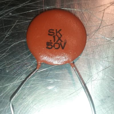 Fender Original 1961 Ceramic Disc Capacitors SK RED DIME .1x