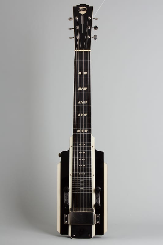 National  Electric Hawaiian Lap Steel Electric Guitar (1938), ser. #B1295, original tan hard shell case. image 1