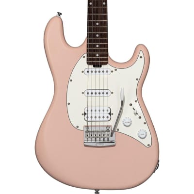 Sterling CT50 Cutlass HSS Electric Guitar, Pueblo Pink Satin image 1