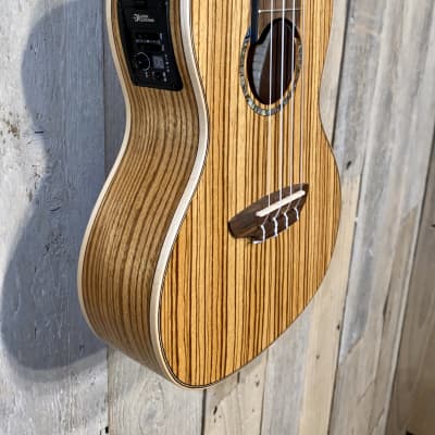 New Luna High Tide Zebrawood Concert Ukulele, Help Support Small Business & Buy It Here , Thanks ! image 2