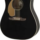 Fender Redondo Player Acoustic-Electric Guitar, Left-Handed - Jetty Black