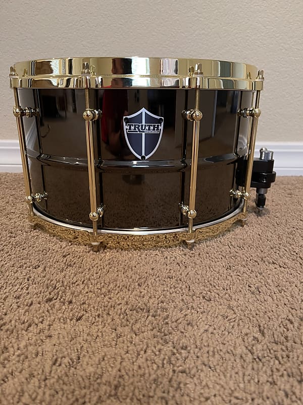 Truth Custom Drums Brass Snare8x14 Reverb