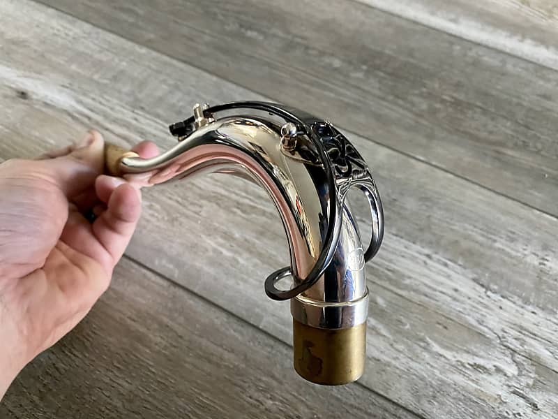 Keilwerth SX 90R Sterling Silver Tenor Sax Neck "Mint" Reverb