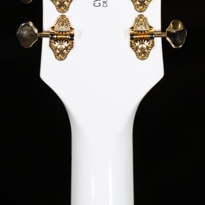 Gretsch G5422GLH Electromatic Classic Hollow Body Double-Cut with Gold Hardware, Left-Handed, Laurel Fingerboard, Snowcrest White (945) image 6