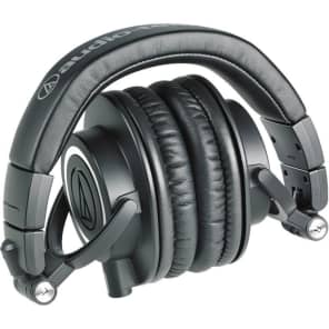 Audio-Technica ATH-M50x Professional Studio Monitor Headphones - Black image 4