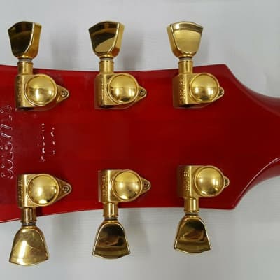 2007 Gibson Lucille B.B. King Cherry Red and Gold Hardware Guitar Signature LOA image 22