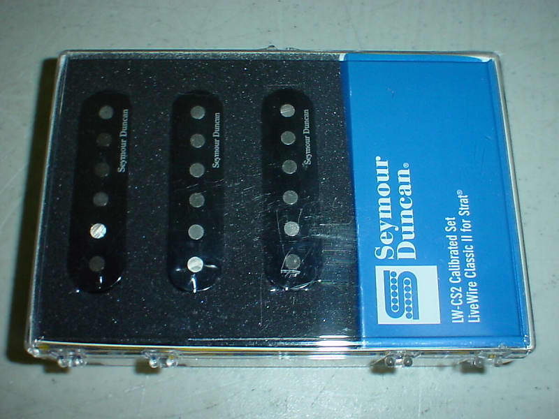 Seymour Duncan LW-CS2 LiveWire Classic II Strat Pickup Set FREE BEVERAGE OPENER KEY CHAIN image 1