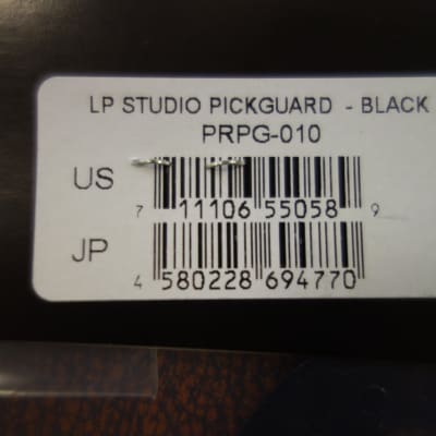Gibson PRPG-010 Les Paul Studio Pickguard (Black) image 3