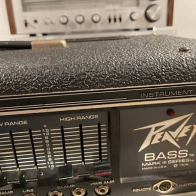 PEAVEY400 BH MARK III SERIES BASS AMPLIFIER with cabinet for sale