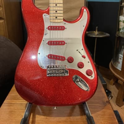 Fender Stratocaster Strat ST P/C Alder Sparkle Red, Fender Custom Shop 69 Pickups image 1