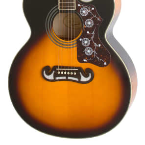 Epiphone J-200 EC Studio Electro-Acoustic Guitar, Vintage Sunburst for sale