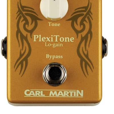 Carl Martin Plexitone Lo-Gain Distortion Guitar Effects Pedal 