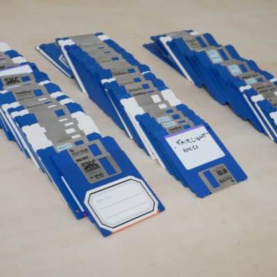 Akai • S900 library (x96) • Floppy disks 3.5 inches