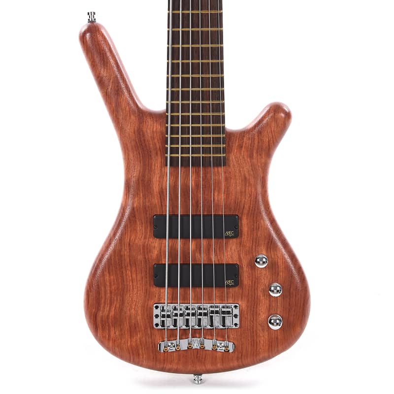 Warwick Pro Series Corvette Standard 6-String Active Bubinga Natural Transparent Satin (Serial #GPSF009964-22) image 1