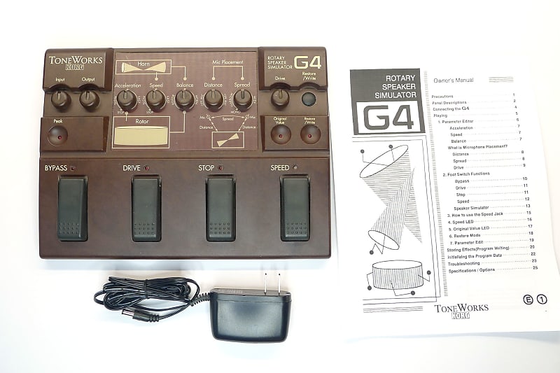 Korg ToneWorks G4 Rotary Speaker Simulator | Reverb Canada