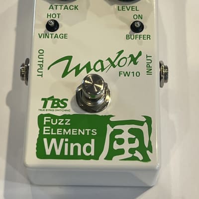 Reverb.com listing, price, conditions, and images for maxon-fw10-fuzz-elements-wind