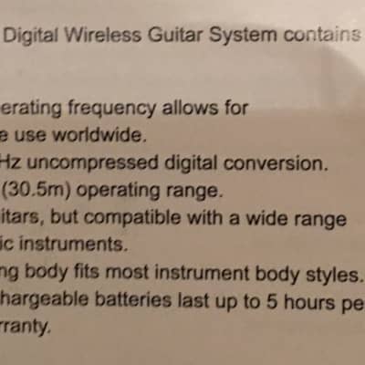 CAD WXGTS Digital Wireless Guitar System image 2