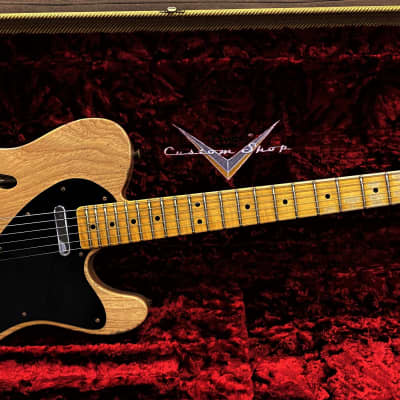 Fender Fender Telecaster, Blackguard Thinline, Custom-Built LTD, Relic, Custom Shop 2022 1951 - Aged Natural image 2