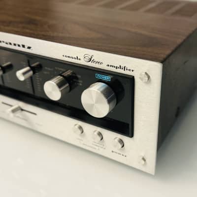 Vintage Marantz 1040 Stereo Console Amplifier  - Serviced + Cleaned image 4