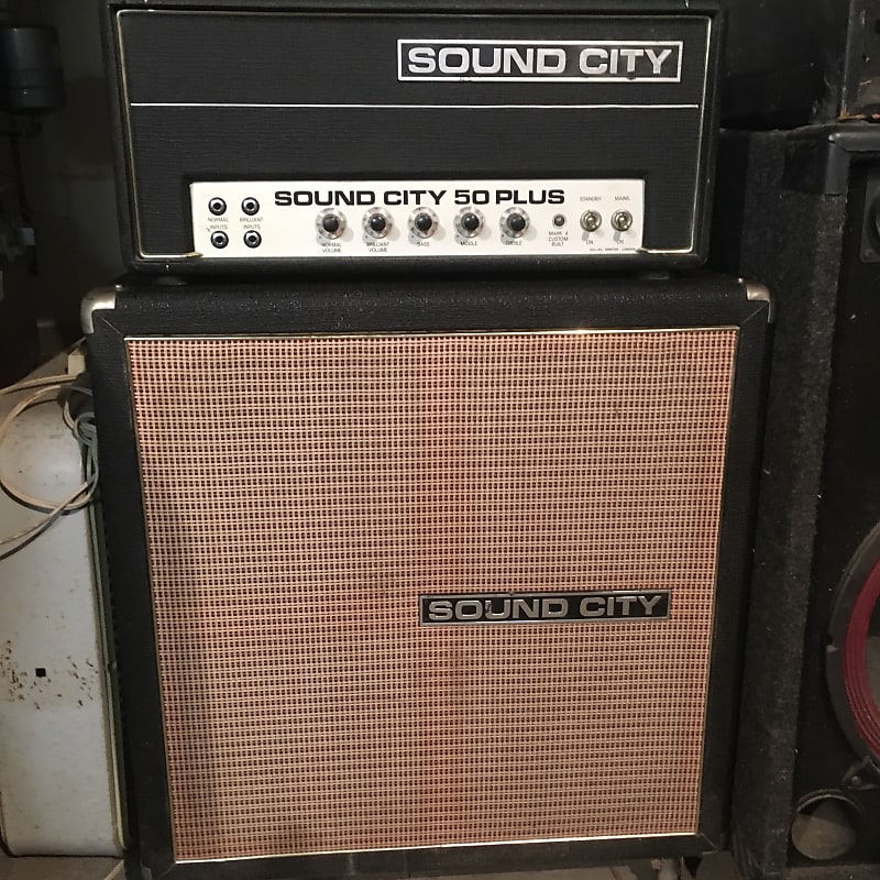 Sound City 50 Plus 1970s - Black tolex image 1