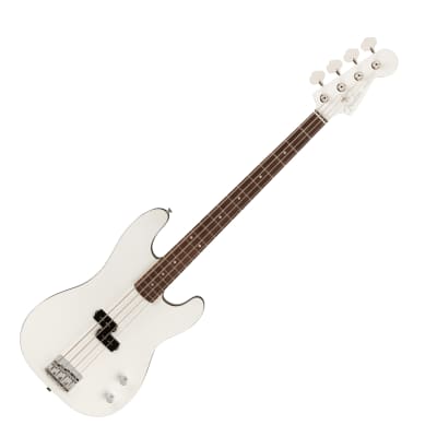 Fender Aerodyne Special Precision Bass Guitar, Bright White for sale