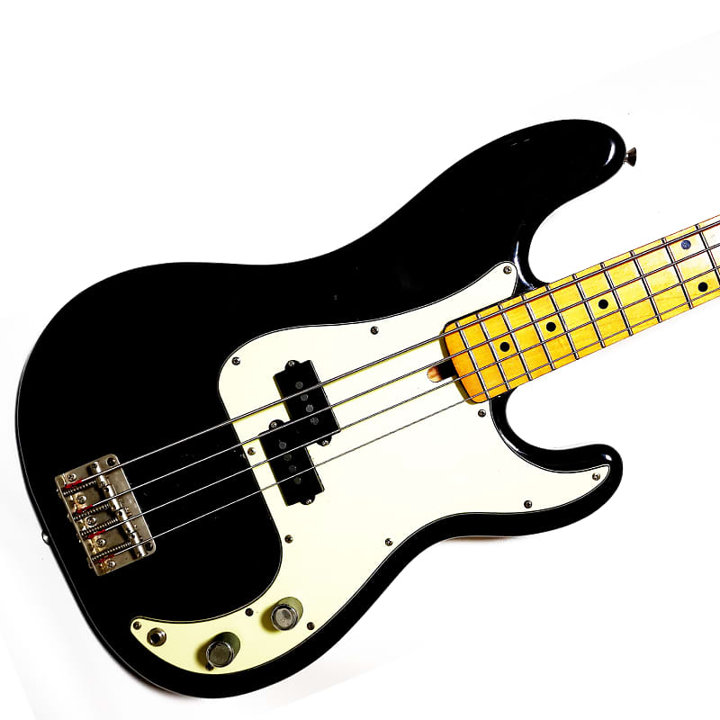 Fresher Personal Bass Precision Circa 1976 Black | Reverb Czechia