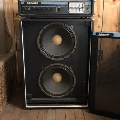 Acoustic 220 Head with 402 Cabinet 1979 - Supposed to be SIGNED BY JACO PASTORIUS image 10