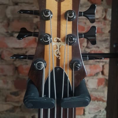 Tobias Toby Pro 6 string bass 90's Natural Neckthrough