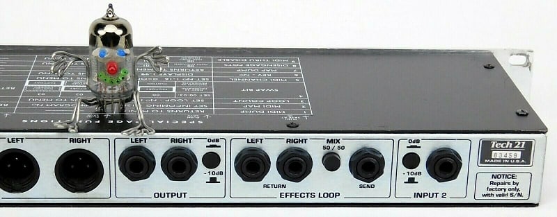 Tech 21 NYC SansAmp PSA 1 Preamp Gitarre Bass USA +Guter