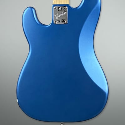 Fender American Performer Precision Bass  Satin Lake Placid Blue/Maple image 6