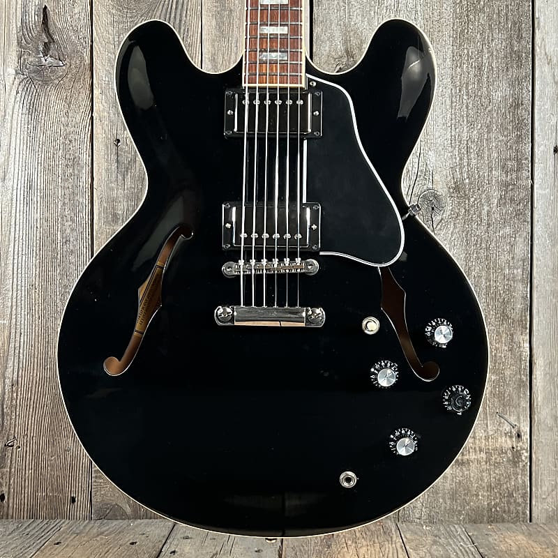 Gibson ES-335 Traditional Memphis 2018 - Vintage Black | Reverb