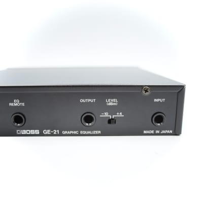 【再値下げ】BOSS GE‐21 GRAPHIC EQUALIZER Boss Pro GE-21 Graphic Equalizer Made in Japan Micro Rack