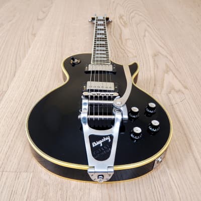 1986 Gibson Les Paul Custom Black Beauty w/ Bigsby Tim Shaw PAFs & Case image 12