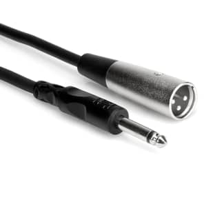 Hosa PXM-103 1/4" TS Male to XLR3M Unbalanced Interconnect Cable - 3'