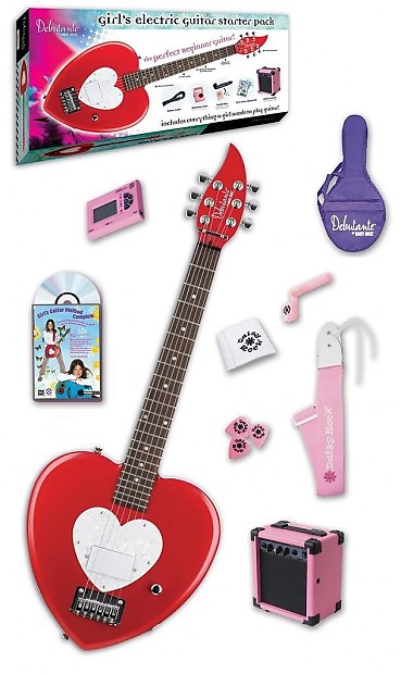 【レア】ハート型 Daisy Rock Heart Breaker Daisy Rock Heartbreak Electric Guitar, Heart Shaped Guard