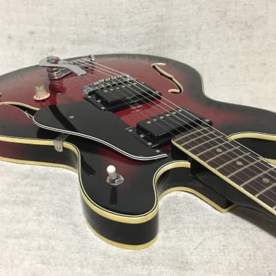 Vintage Tempo Hollow body 1960’s Red burst image 16