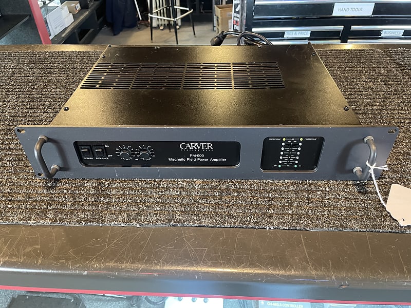 Carver PM 600 Power Amplifier Reverb