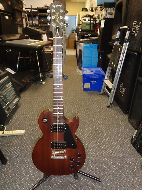 Epiphone les paul mahogany top