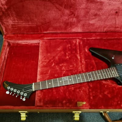 1984 Gibson Explorer Electric Guitar Night Violet Finish EMG Pickups w/ Brown Gibson Hard Case (Used) "Made In USA" image 24