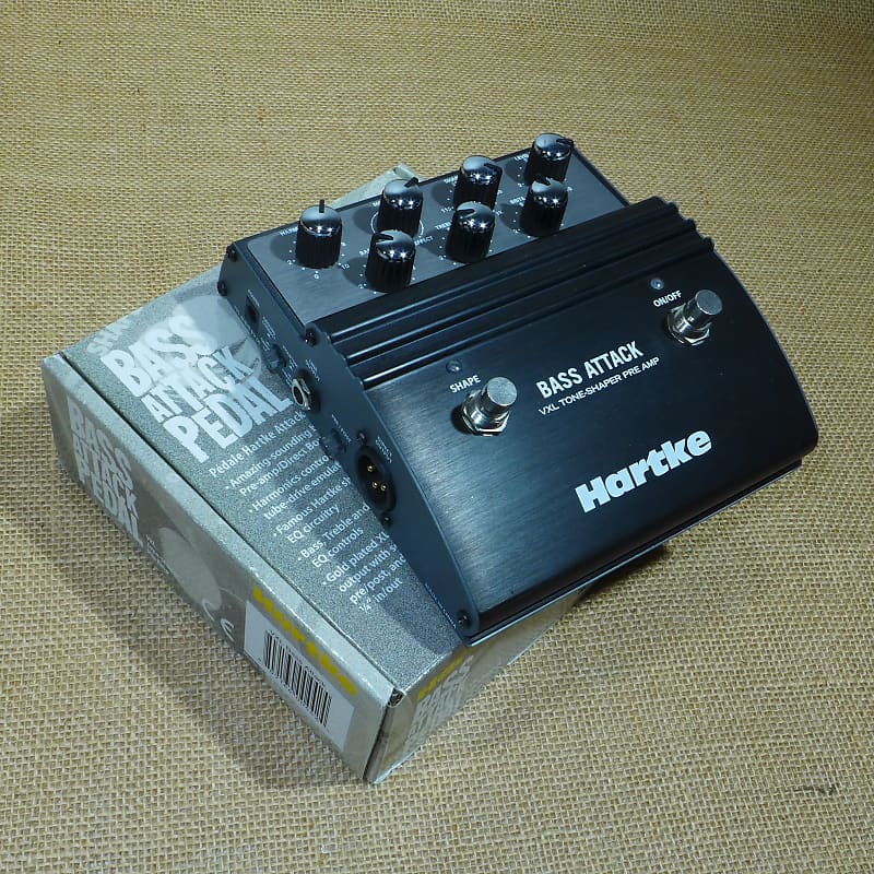 Hartke Bass Attack VXL Tone-Shaper Preamp - Same Day Shipping
