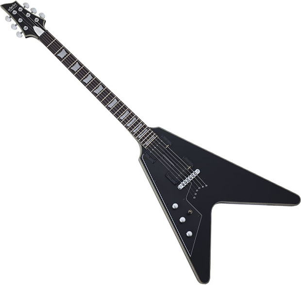 Schecter V-1 Platinum Left-Handed Electric Guitar Satin