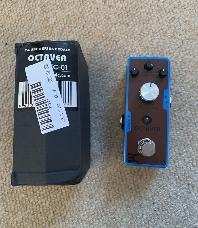 T Cube OCTAVER Octave Guitar Effect Pedal True Bypass | Reverb