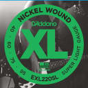 D'Addario Guitar Strings Bass EXL220SL Nickel Wound Super Light 40-95 Super Long